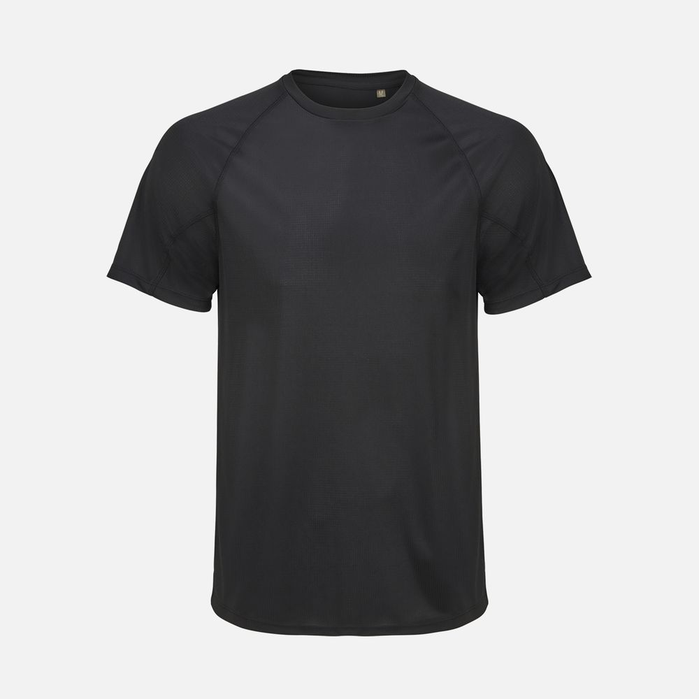 Футболка спортивная унисекс Vortex, черная / Миниатюра WWW (1000)