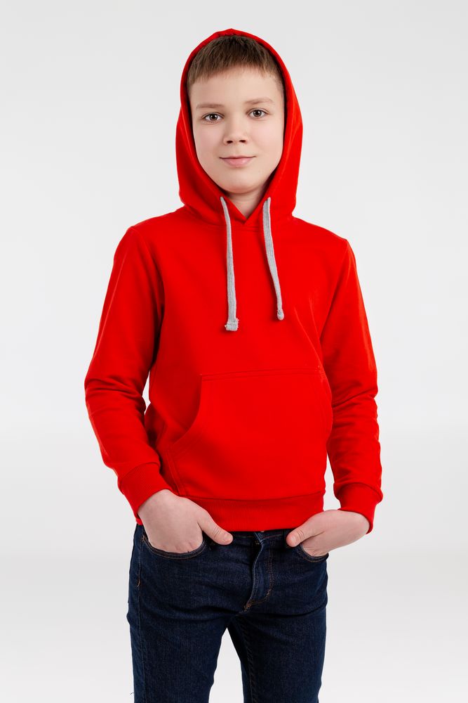 Толстовка с капюшоном детская Kirenga Kids, красная / Миниатюра WWW (1000)