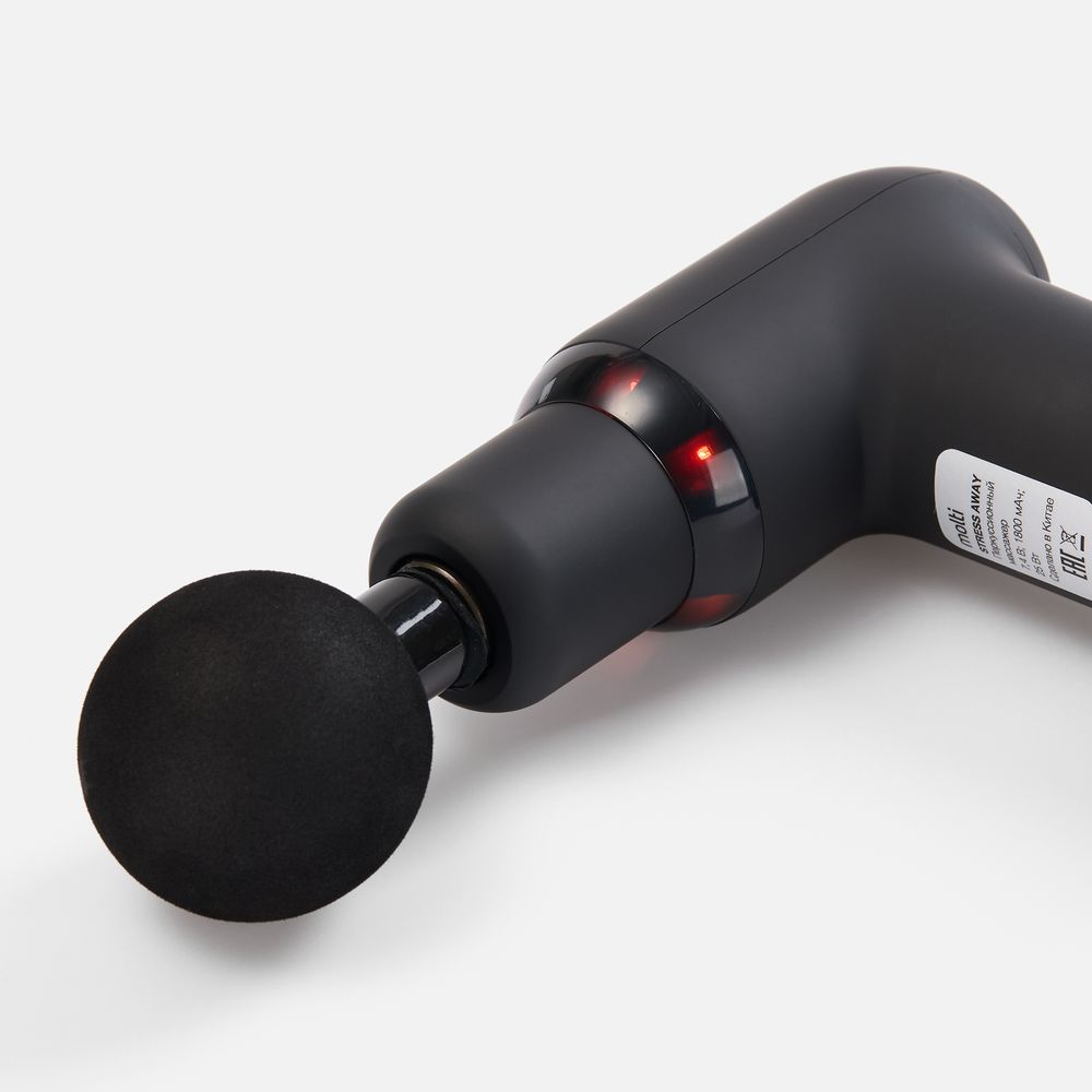 Перкусcионный массажер Stress Away, черный / Миниатюра WWW (1000)