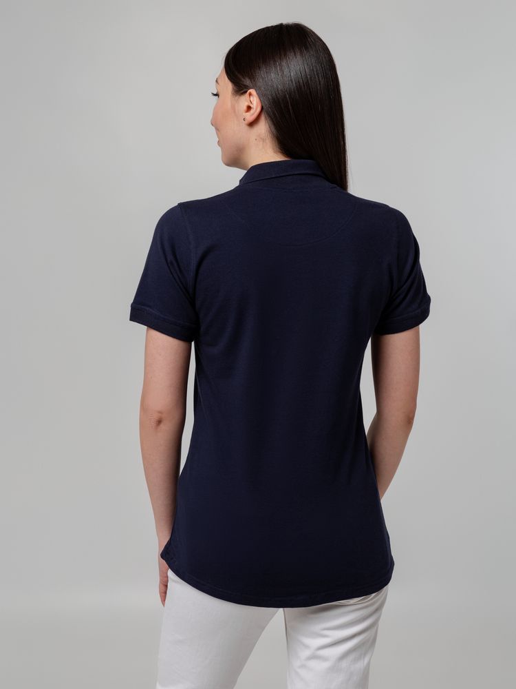Рубашка поло женская Virma Stretch Lady, темно-синяя / Миниатюра WWW (1000)
