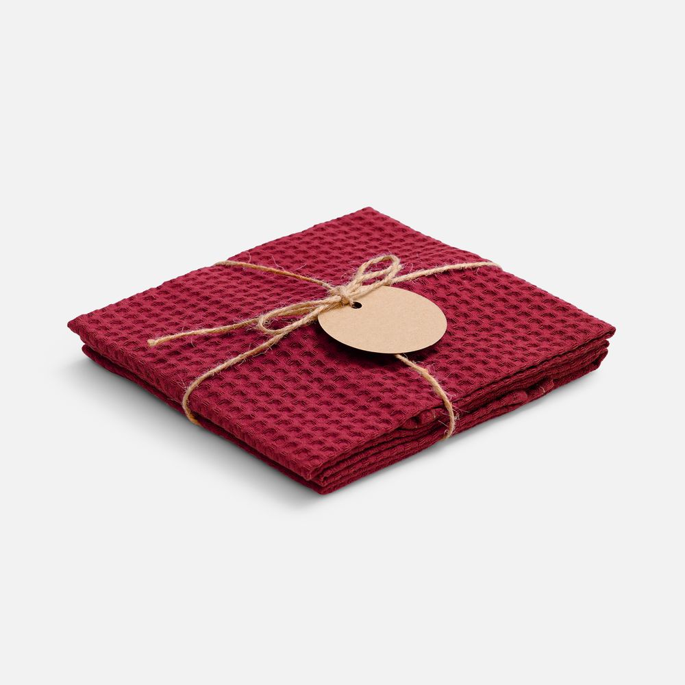 Набор кухонных полотенец Good Wipe, красный / Миниатюра WWW (1000)