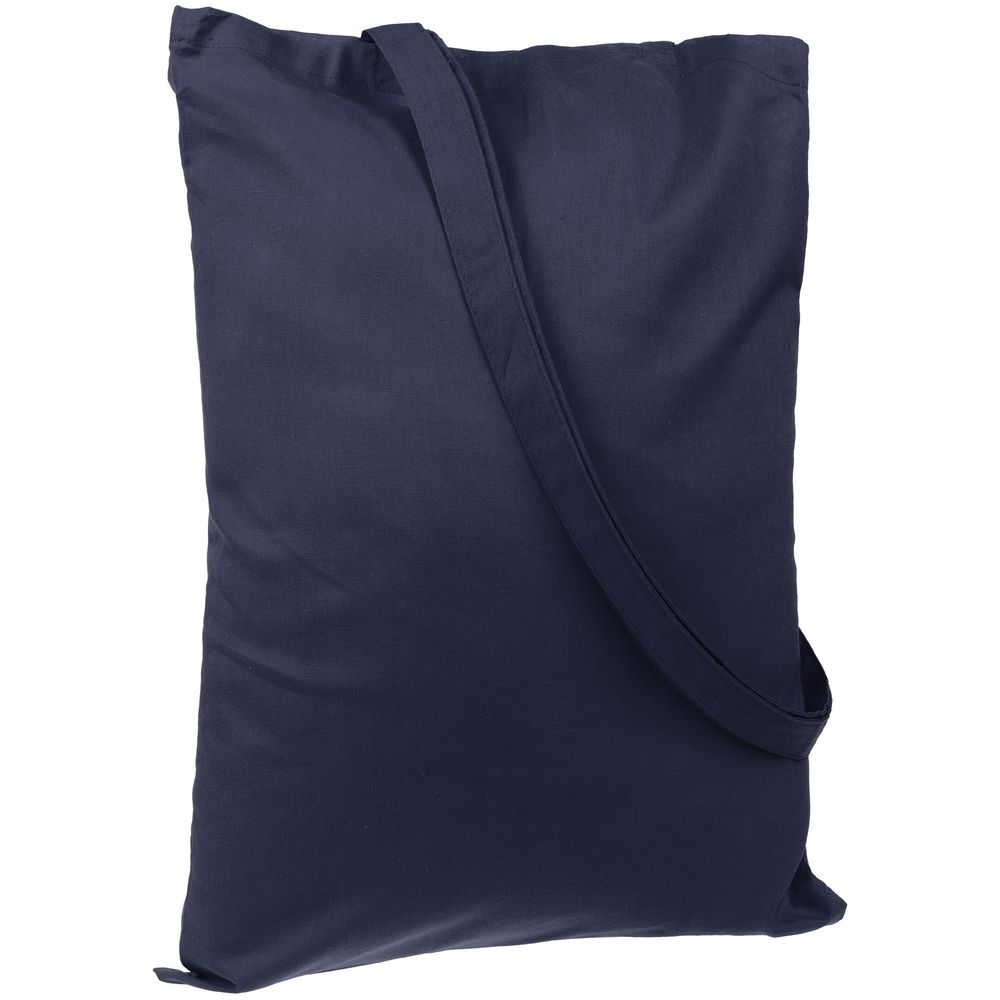 Холщовая сумка Basic 105, темно-синяя / Миниатюра WWW (1000)