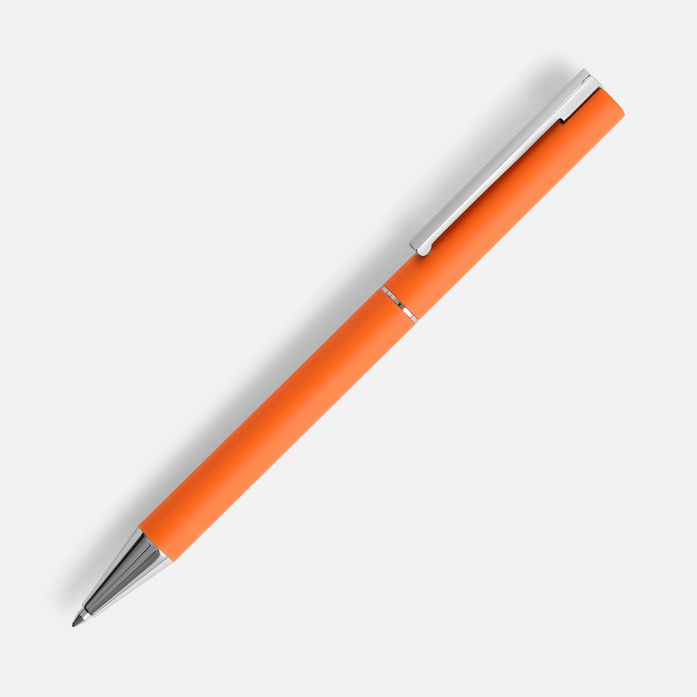 Ручка шариковая Blade Soft Touch, оранжевая / Миниатюра WWW (1000)