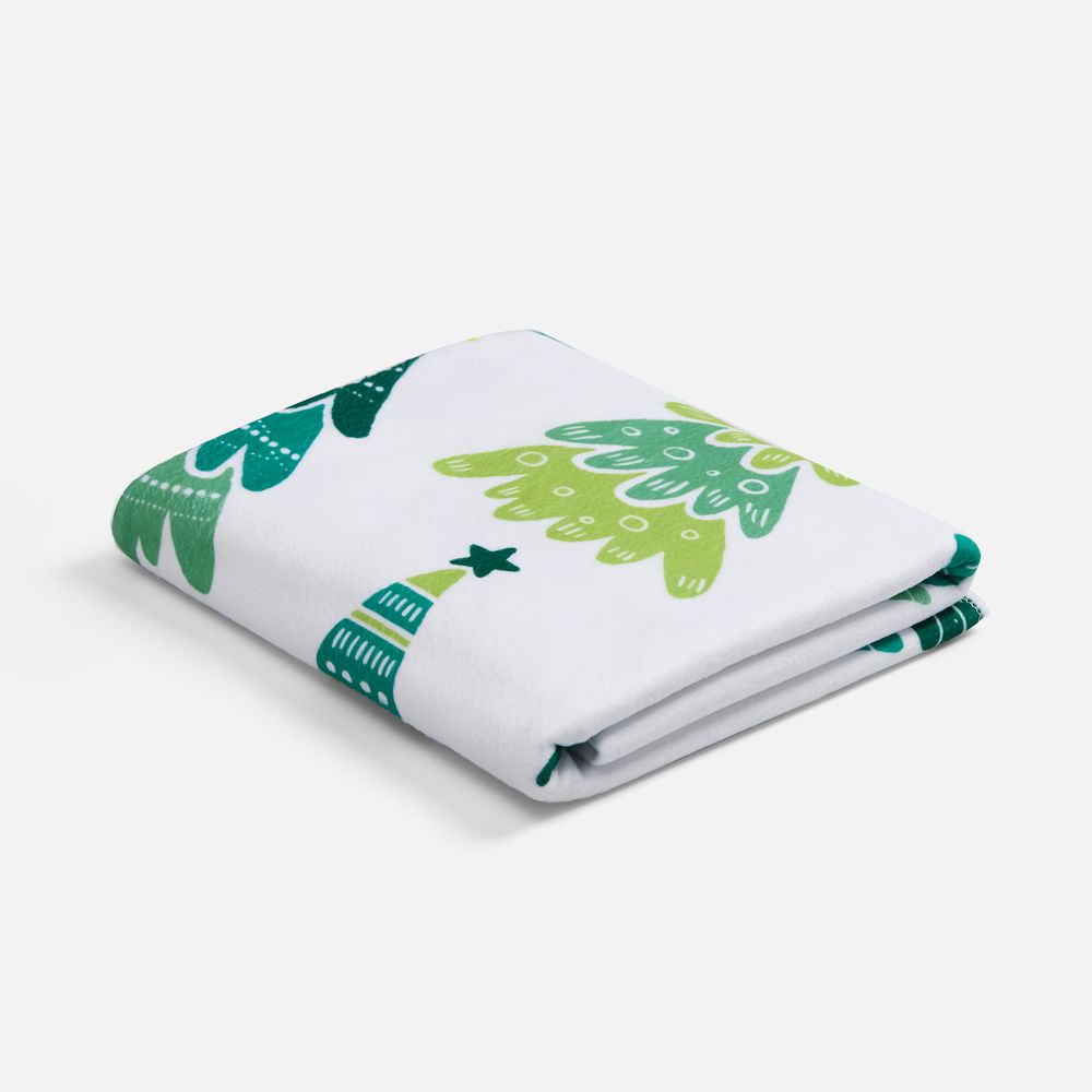 Флисовый плед Imaginario, зеленый / Миниатюра WWW (1000)