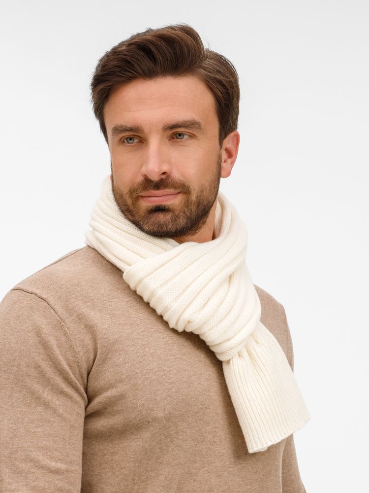 Шарф Bellish, белый (ванильный) / Миниатюра WWW (1000)