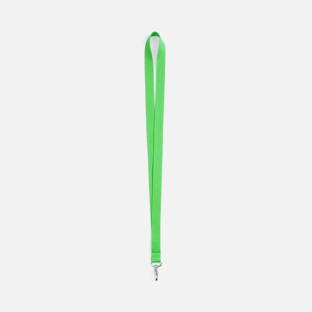 Лента для бейджа Pin, зеленая / Миниатюра WWW (1000)