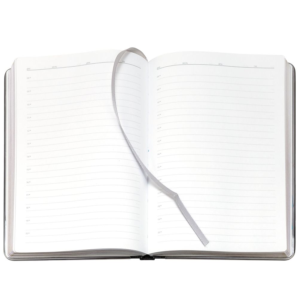 Ежедневник Frame Metal, недатированный, черный / Миниатюра WWW (1000)