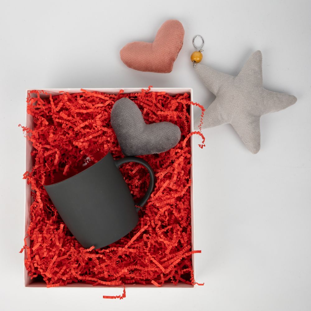 Бумажный наполнитель Chip, красный / Миниатюра WWW (1000)