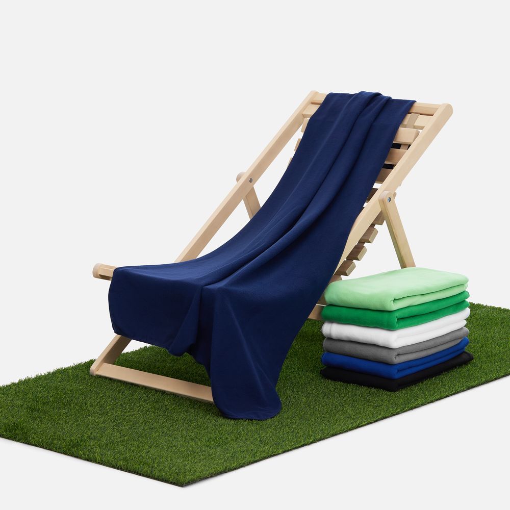 Флисовый плед Warm&Peace, синий / Миниатюра WWW (1000)