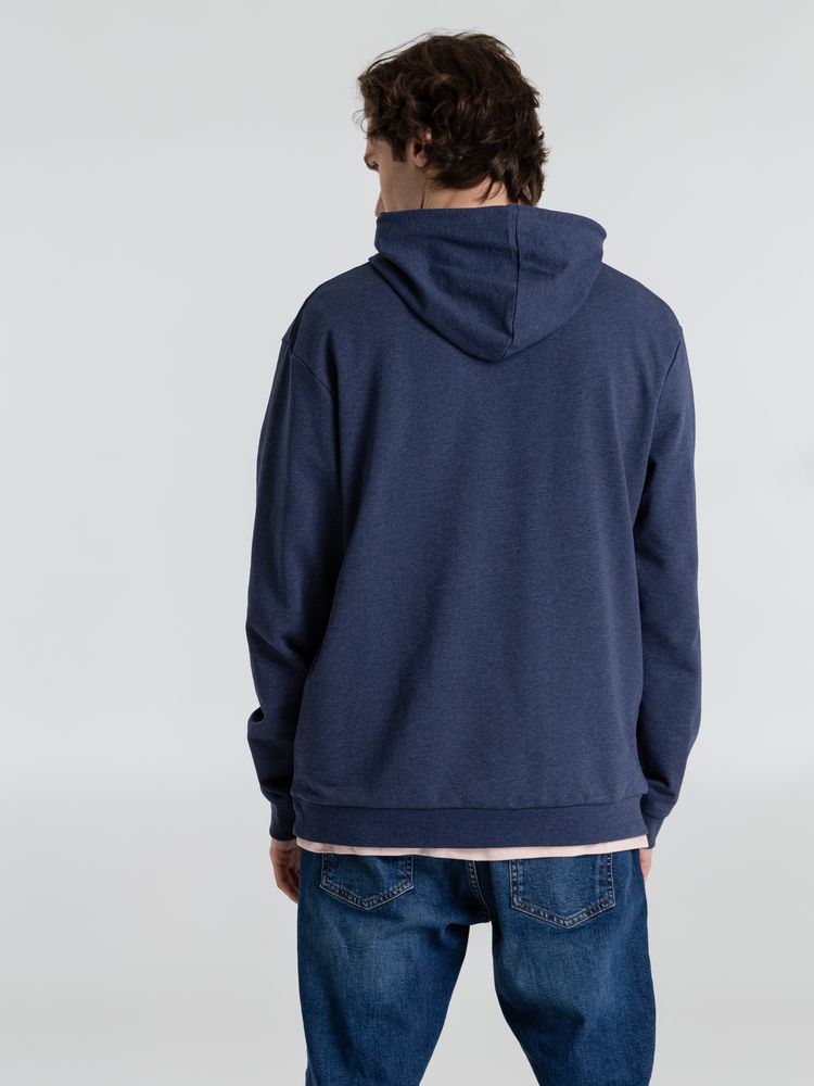 Толстовка с капюшоном унисекс Hoodie, синий меланж / Миниатюра WWW (1000)