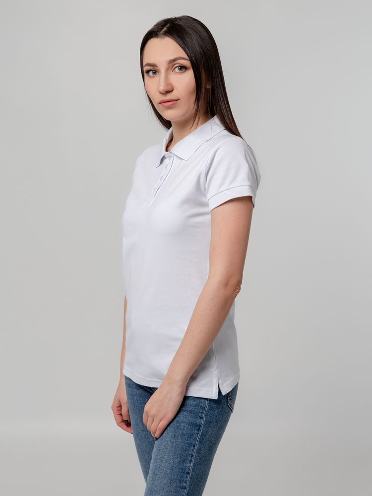 Рубашка поло женская Virma Premium Lady, белая / Миниатюра WWW (1000)