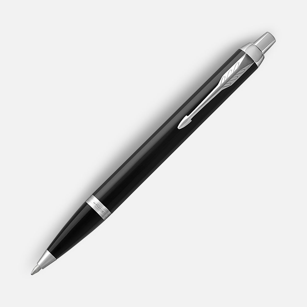 Ручка шариковая Parker IM Core Black CT, черная / Миниатюра WWW (1000)