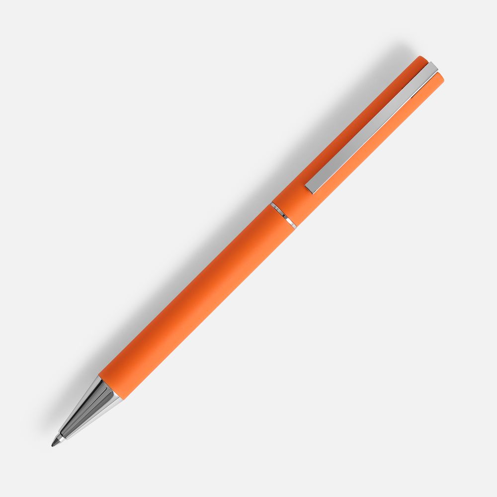 Ручка шариковая Blade Soft Touch, оранжевая / Миниатюра WWW (1000)