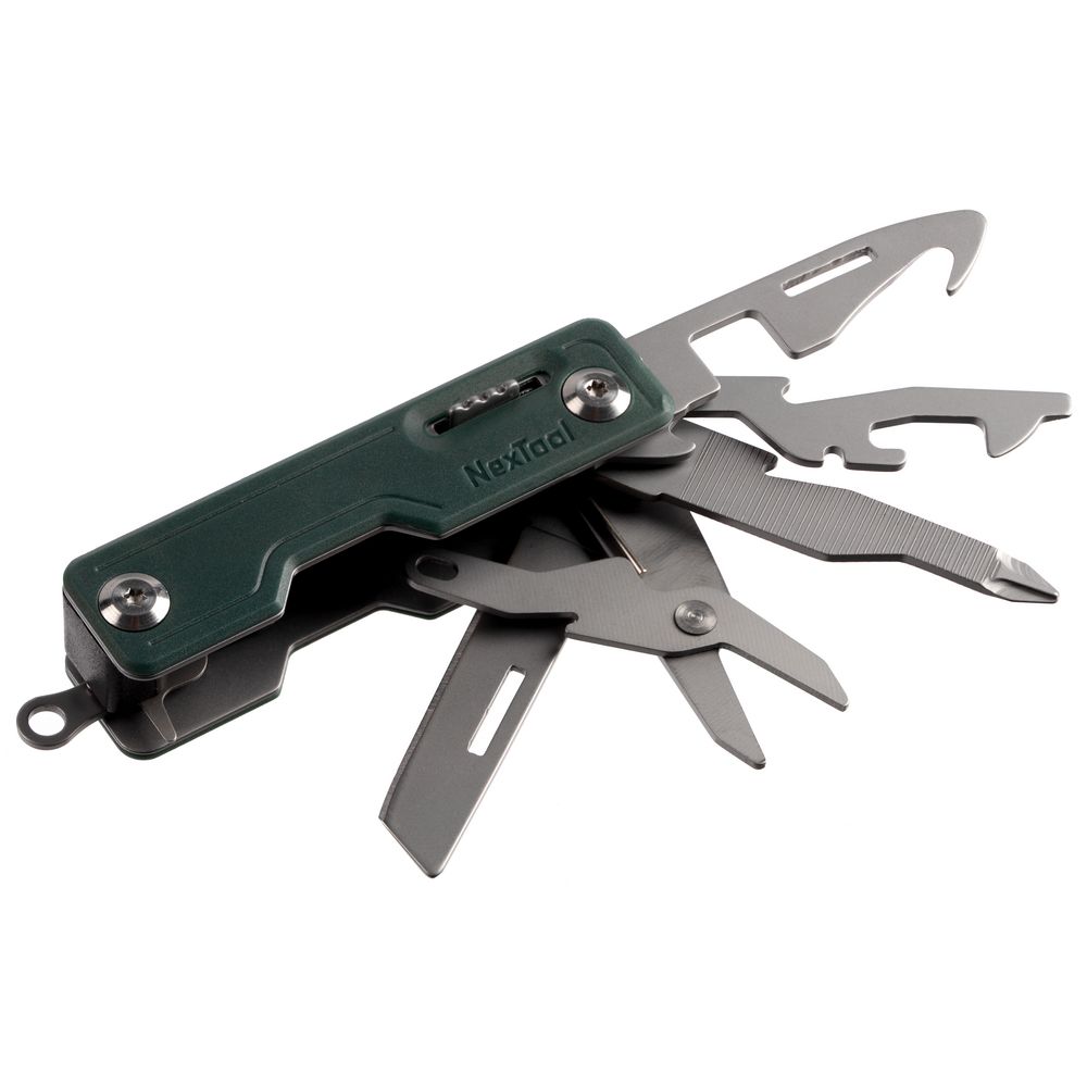 Нож-брелок Knight EDC, зеленый / Миниатюра WWW (1000)