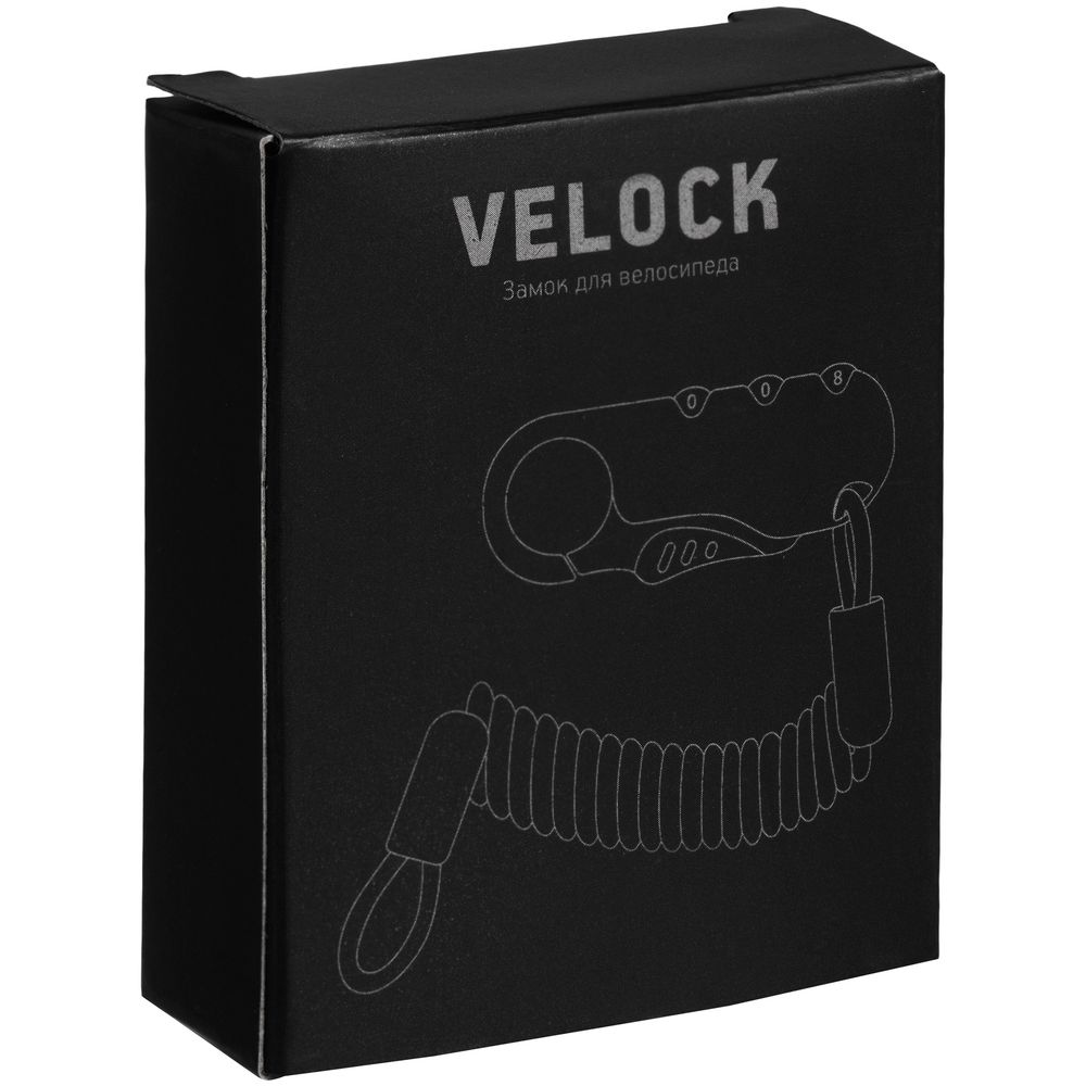 Кодовый замок для велосипеда Velock, черный / Миниатюра WWW (1000)