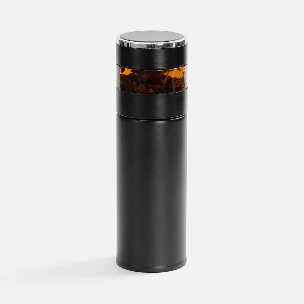 Смарт-бутылка с инфьюзером Thermory ver.2, черная / Миниатюра WWW (1000)