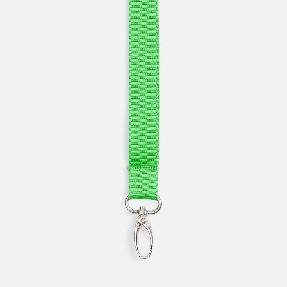 Лента для бейджа Pin, зеленая / Миниатюра WWW (1000)