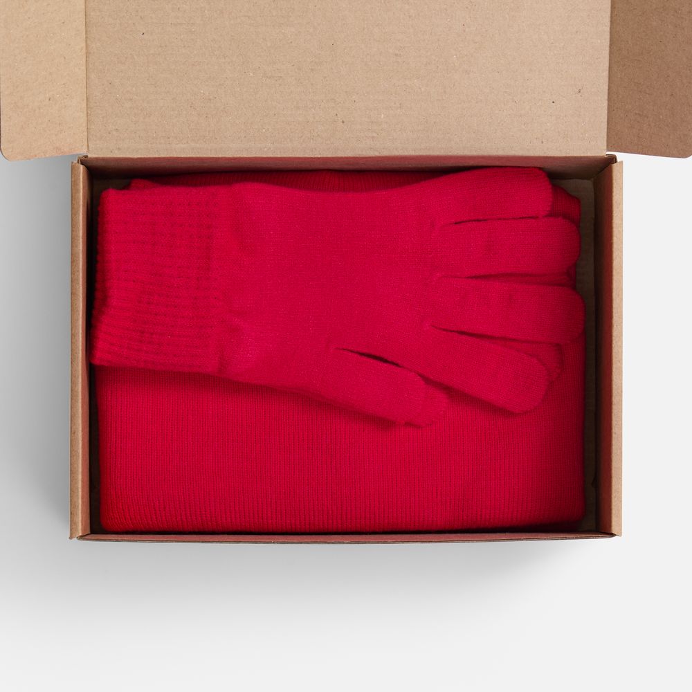 Набор Knit Warm, красный / Миниатюра WWW (1000)