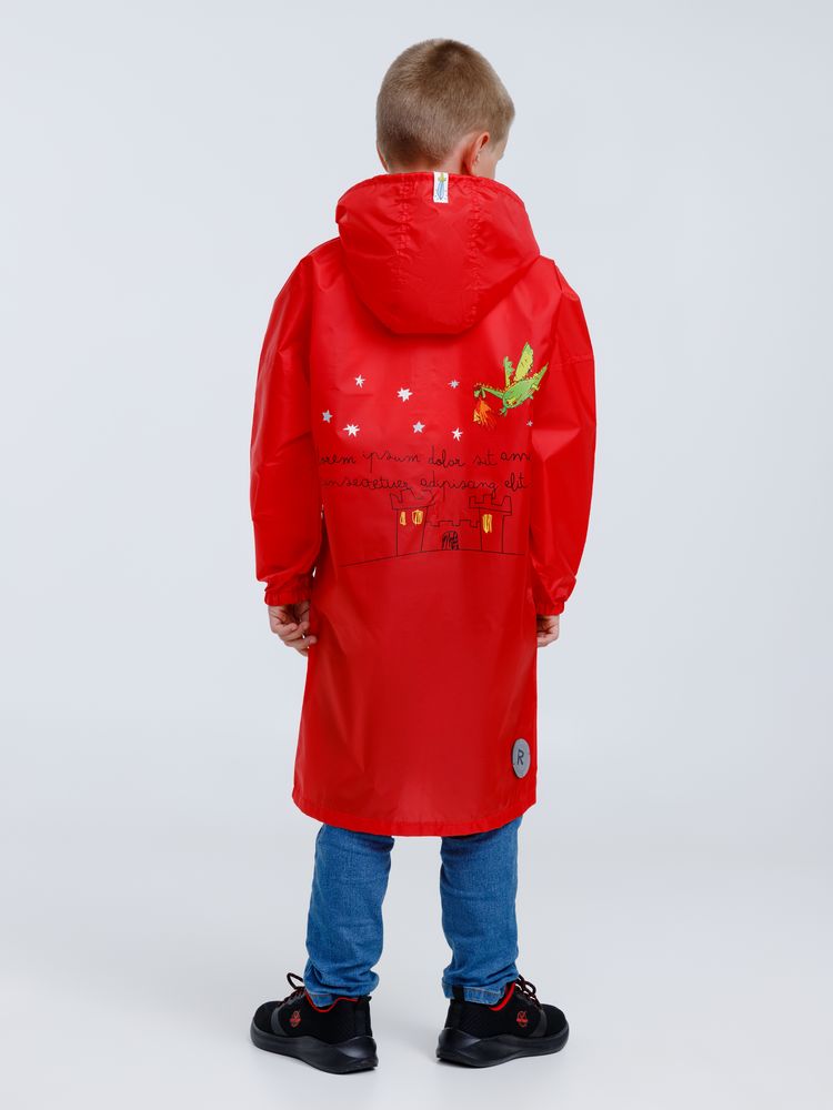 Дождевик детский Rainman Kids, красный / Миниатюра WWW (1000)