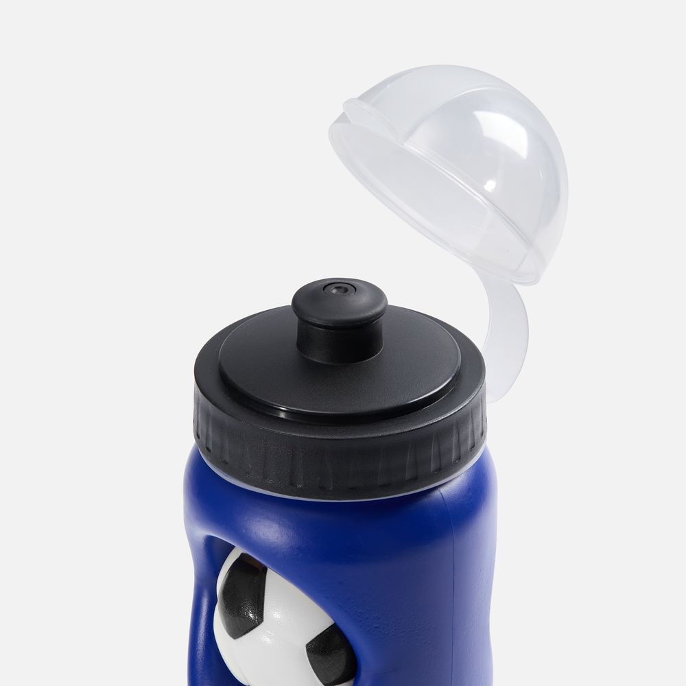 Бутылка с антистрессом Footballer, синяя / Миниатюра WWW (1000)