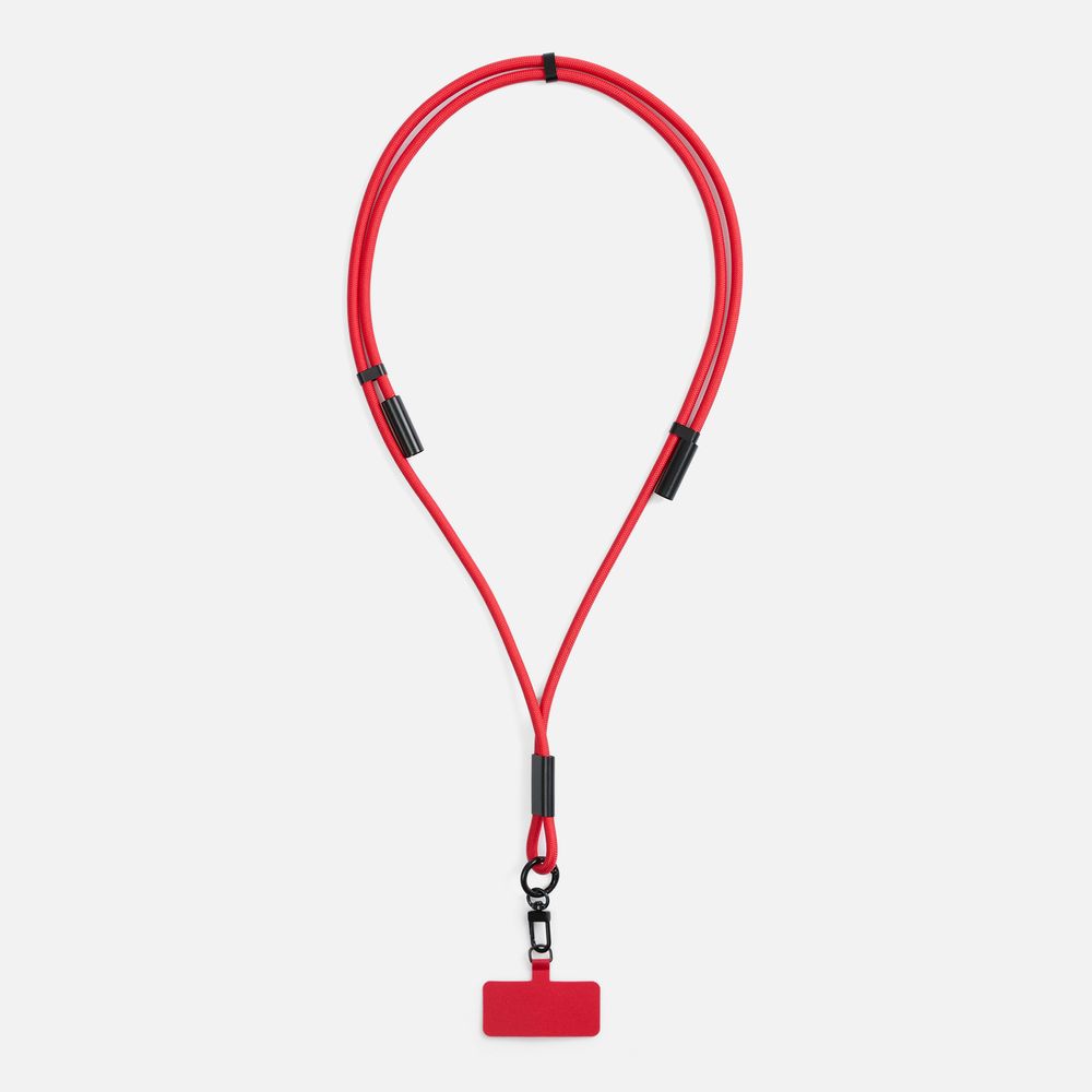 Кабель-ланьярд energyFlex Power Delivery 60 Вт, красный / Миниатюра WWW (1000)