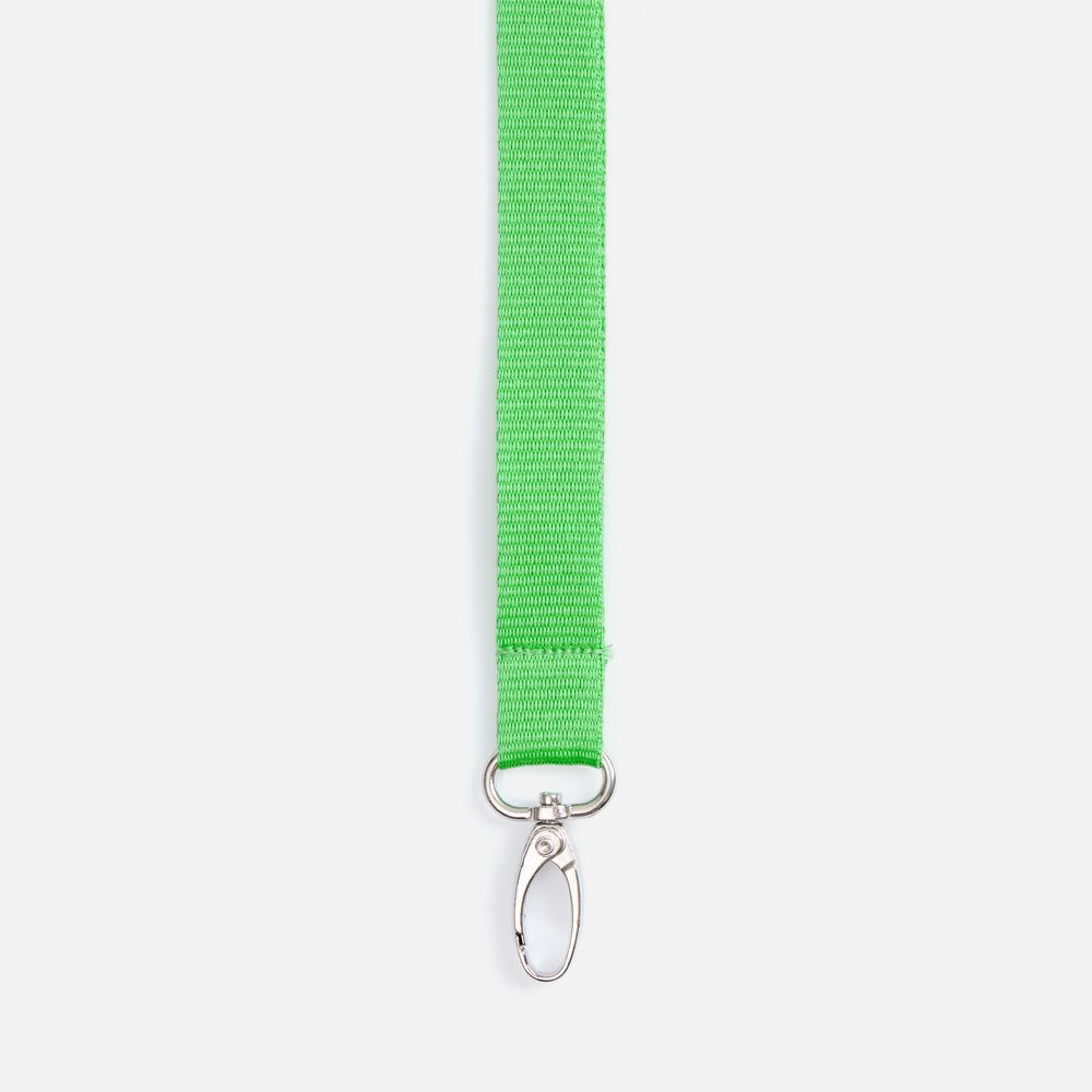 Лента для бейджа Pin, зеленая / Миниатюра WWW (1000)