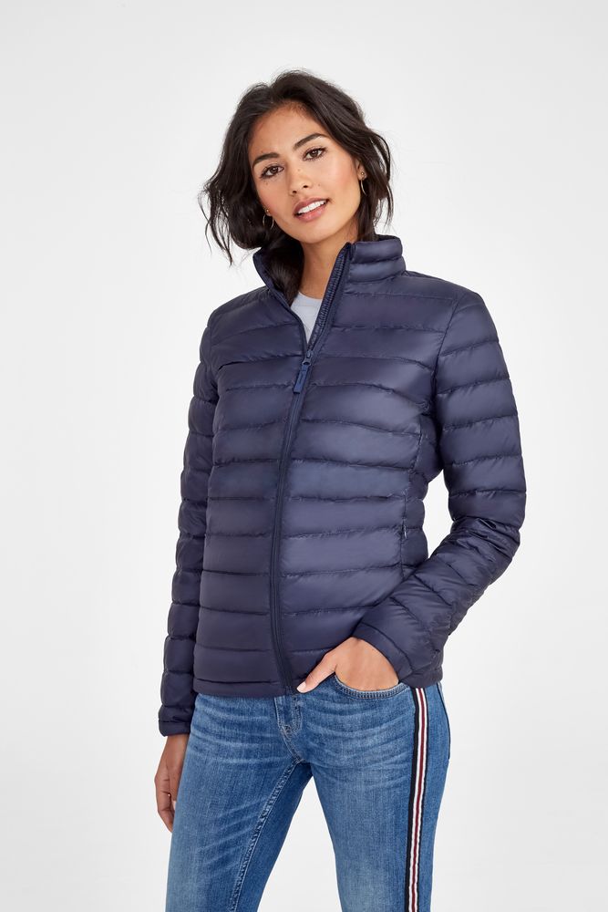 Куртка женская Wilson Women, темно-синяя / Миниатюра WWW (1000)