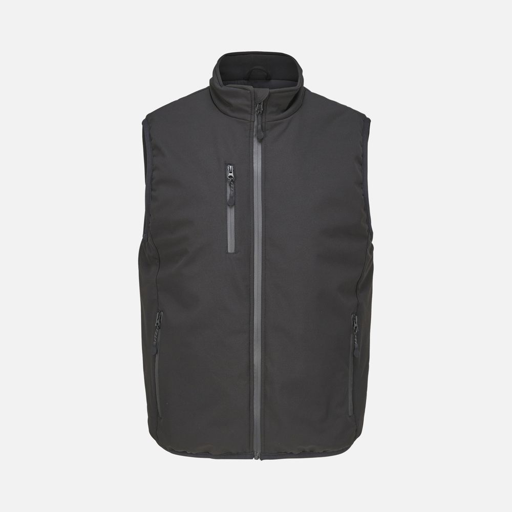 Жилет софтшелл унисекс Falcon BW, черный / Миниатюра WWW (1000)