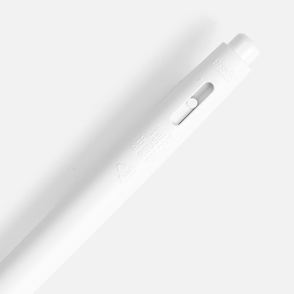 Ручка шариковая Prodir DS11 PMP, белая / Миниатюра WWW (1000)