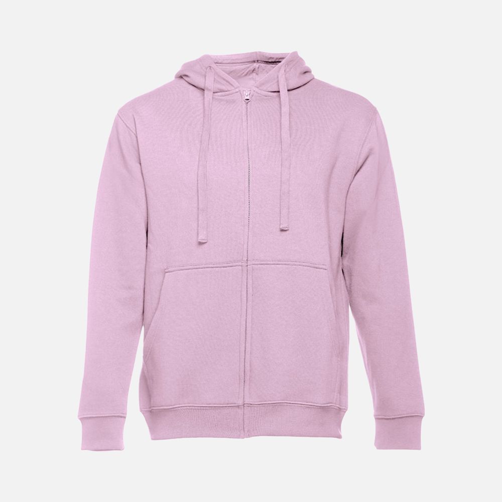 Толстовка мужская на молнии с капюшоном Amsterdam, сиреневая / Миниатюра WWW (1000)