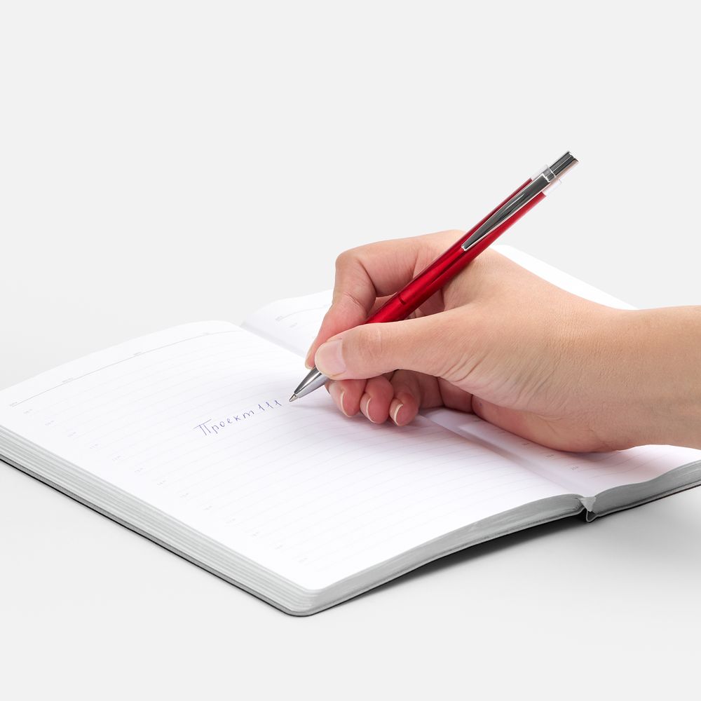 Ручка шариковая SparkLine, темно-красная / Миниатюра WWW (1000)