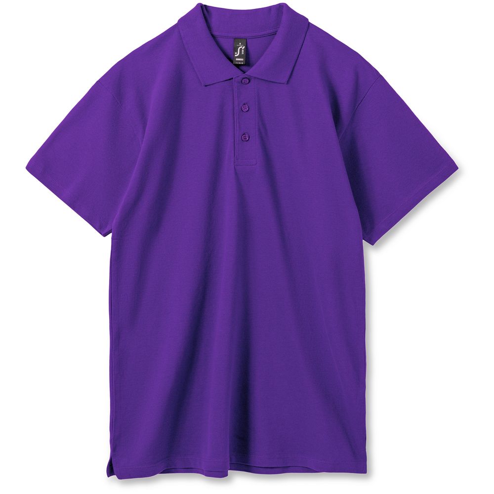 Рубашка поло мужская Summer 170, темно-фиолетовая / Миниатюра WWW (1000)
