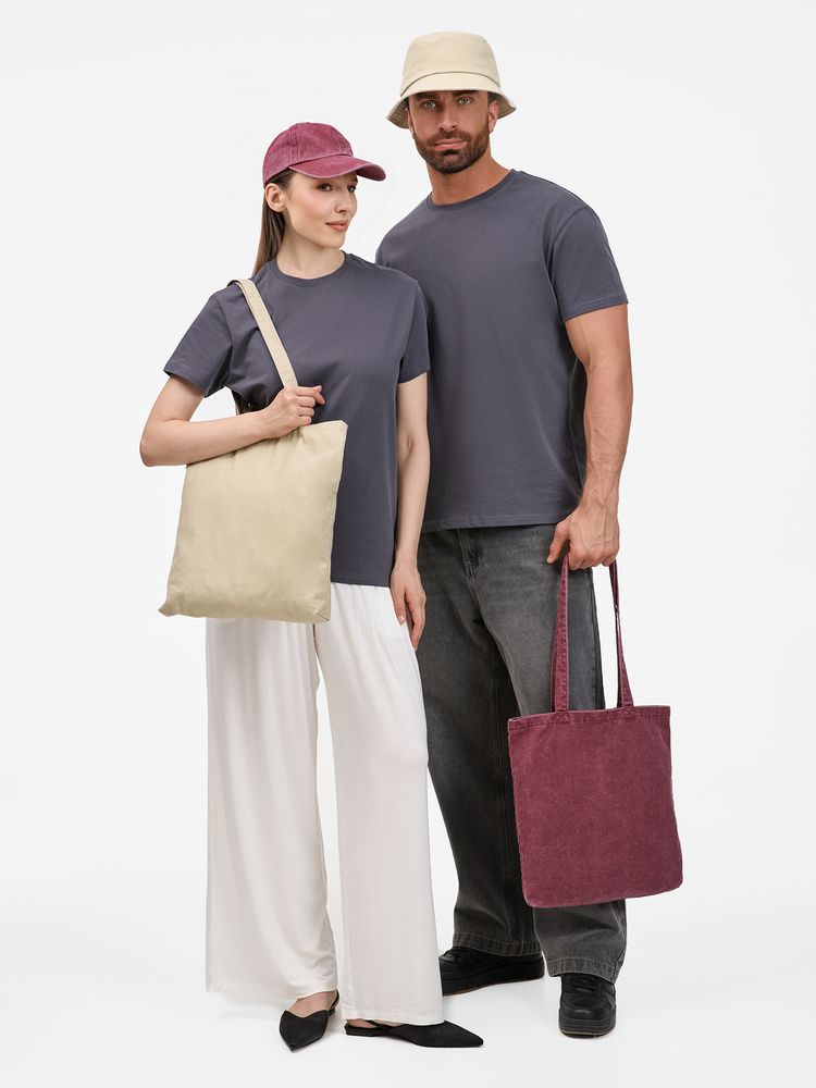 Сумка для покупок Berwi, бордовая / Миниатюра WWW (1000)