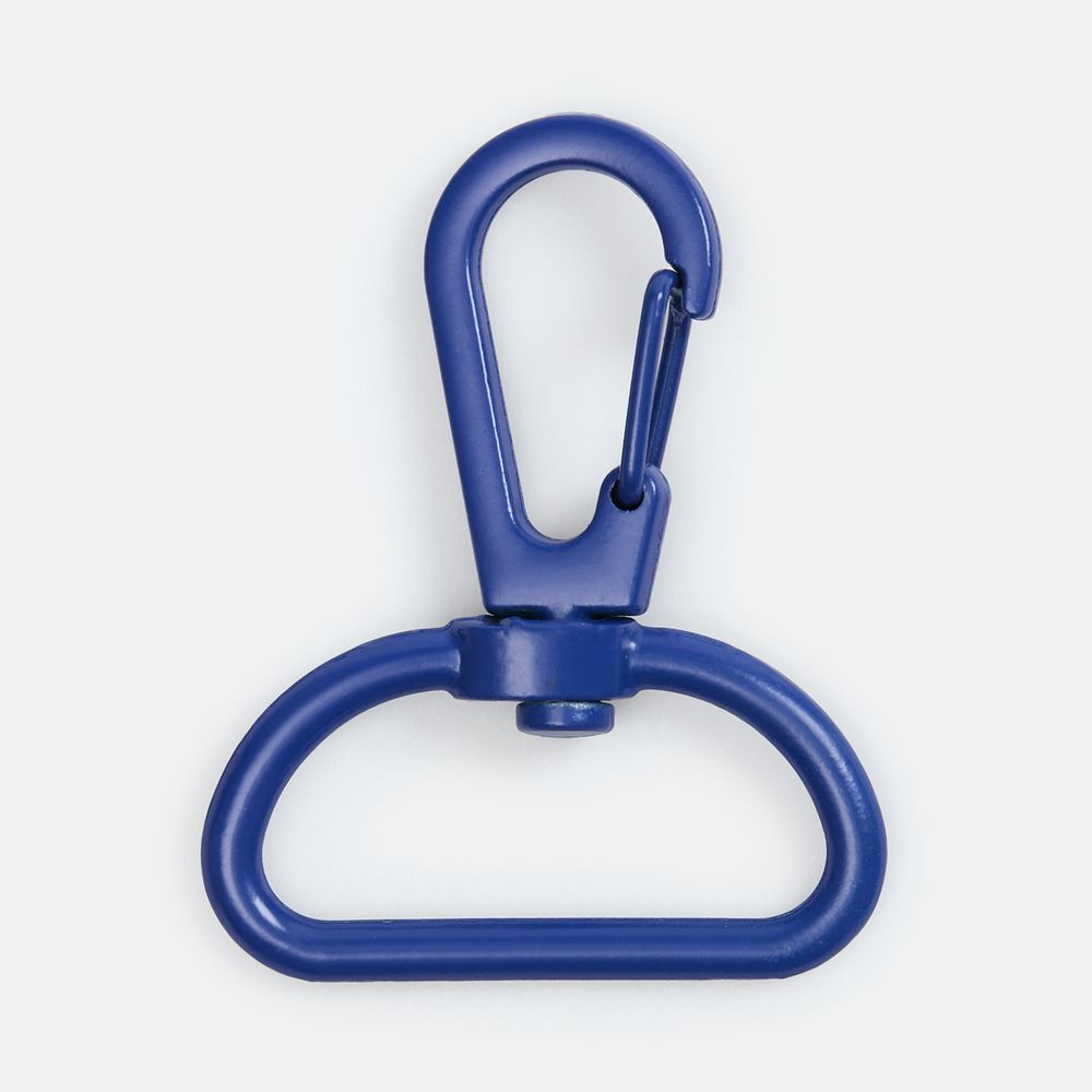 Застежка-карабин Snap Hook, L, синяя / Миниатюра WWW (1000)