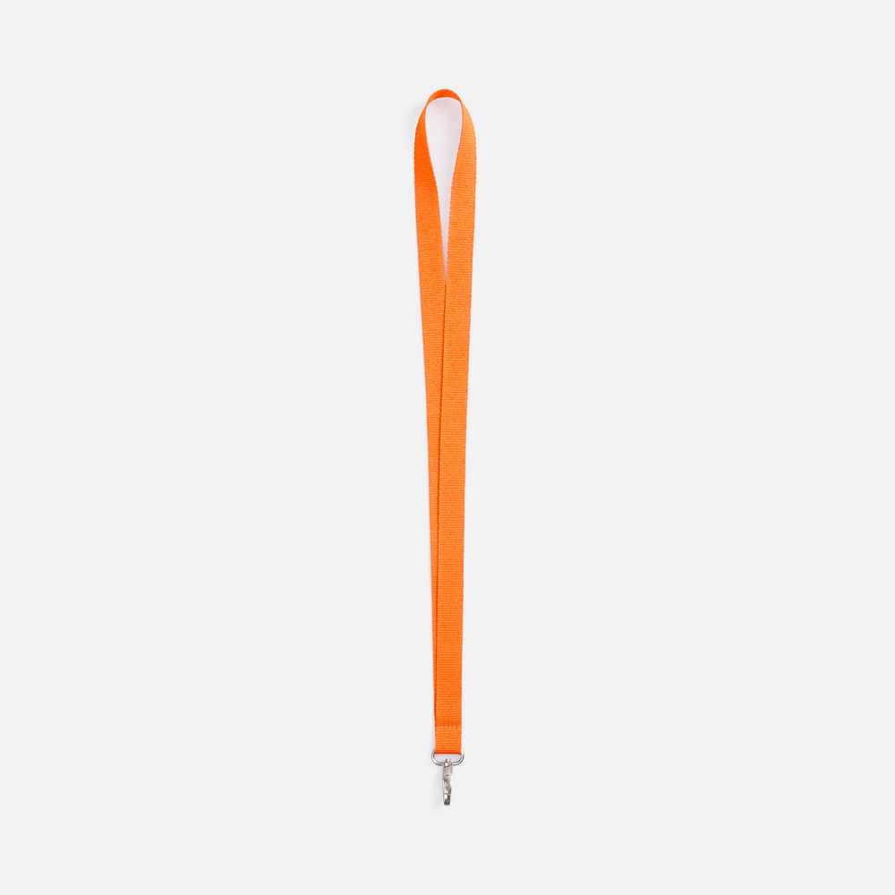 Лента для бейджа Pin, оранжевая / Миниатюра WWW (1000)