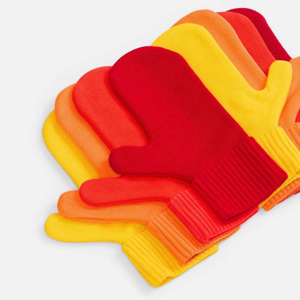 Варежки Yong, оранжевые / Миниатюра WWW (1000)