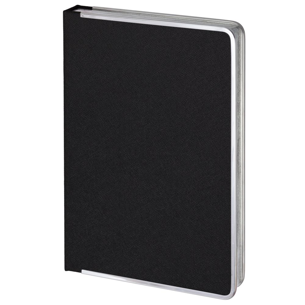 Ежедневник Frame Metal, недатированный, черный / Миниатюра WWW (1000)