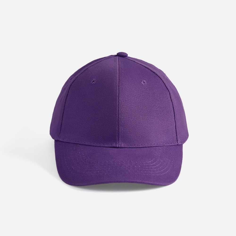 Бейсболка Buffalo, темно-фиолетовая / Миниатюра WWW (1000)