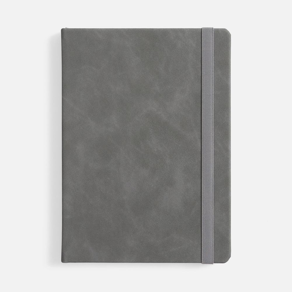 Ежедневник Urban Hard, недатированный, серый / Миниатюра WWW (1000)