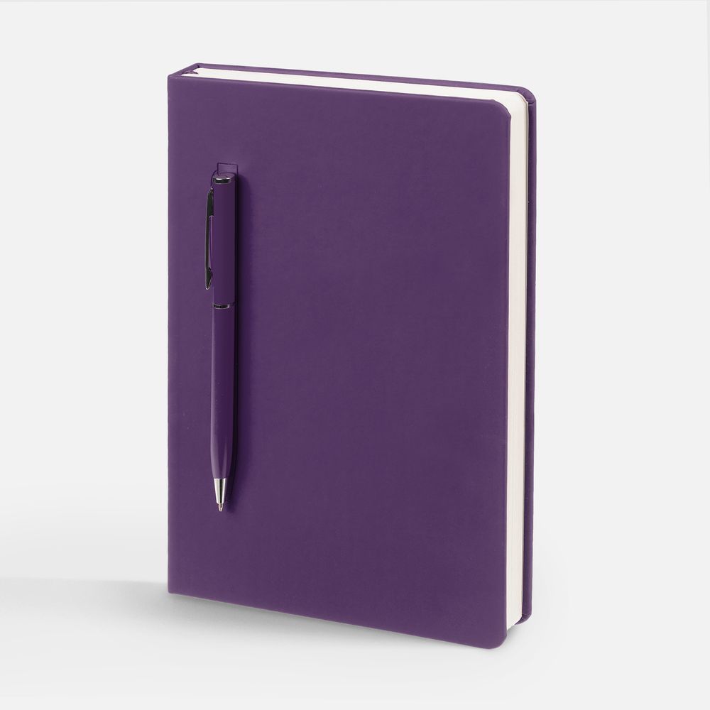 Ежедневник Magnet Shall, недатированный, фиолетовый / Миниатюра WWW (1000)