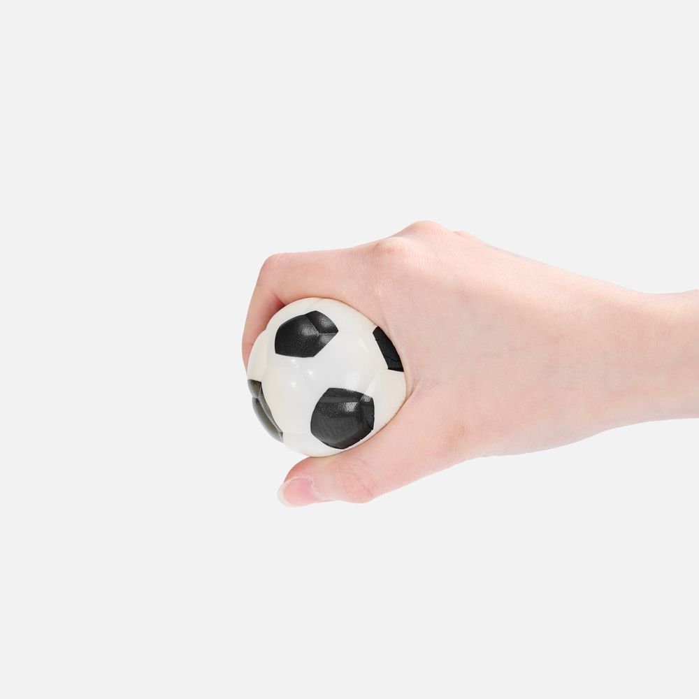 Бутылка с антистрессом Footballer, синяя / Миниатюра WWW (1000)