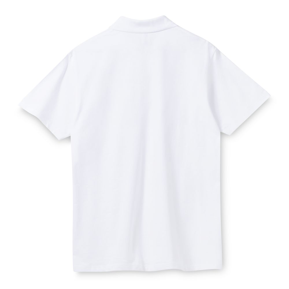 Рубашка поло мужская Spring 210, белая / Миниатюра WWW (1000)