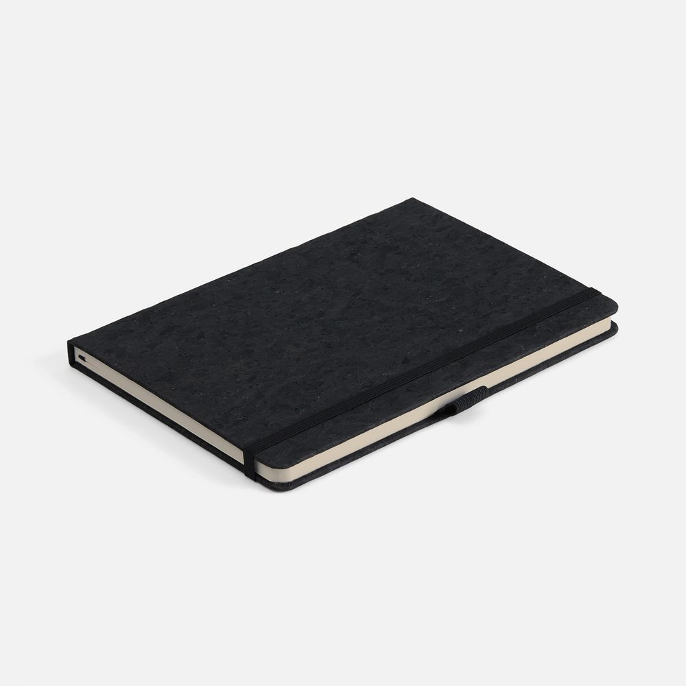 Блокнот Cork County, черный / Миниатюра WWW (1000)