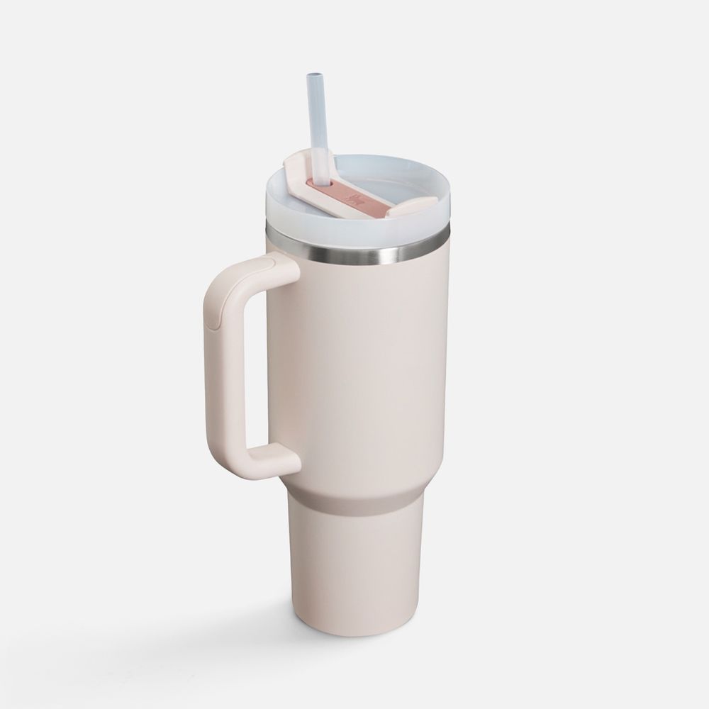 Термокружка Quencher H2.0 1180 с трубочкой, розовая / Миниатюра WWW (1000)