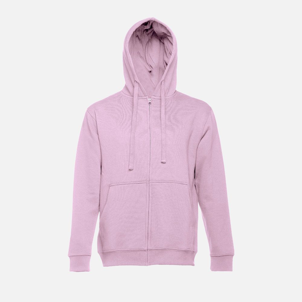 Толстовка мужская на молнии с капюшоном Amsterdam, сиреневая / Миниатюра WWW (1000)