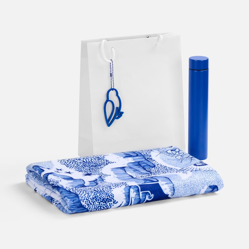 Набор «Год чудес», белый с синим / Миниатюра WWW (1000)