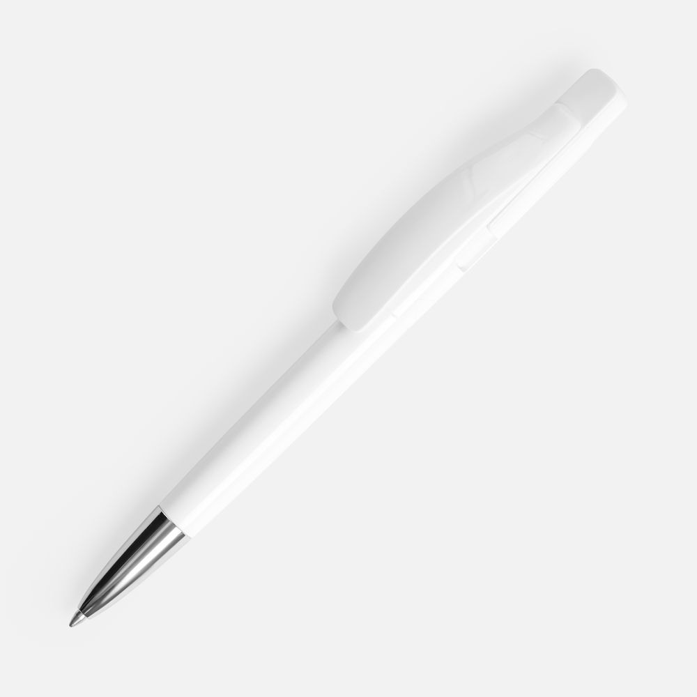 Ручка шариковая Prodir DS2 PPC, белая / Миниатюра WWW (1000)