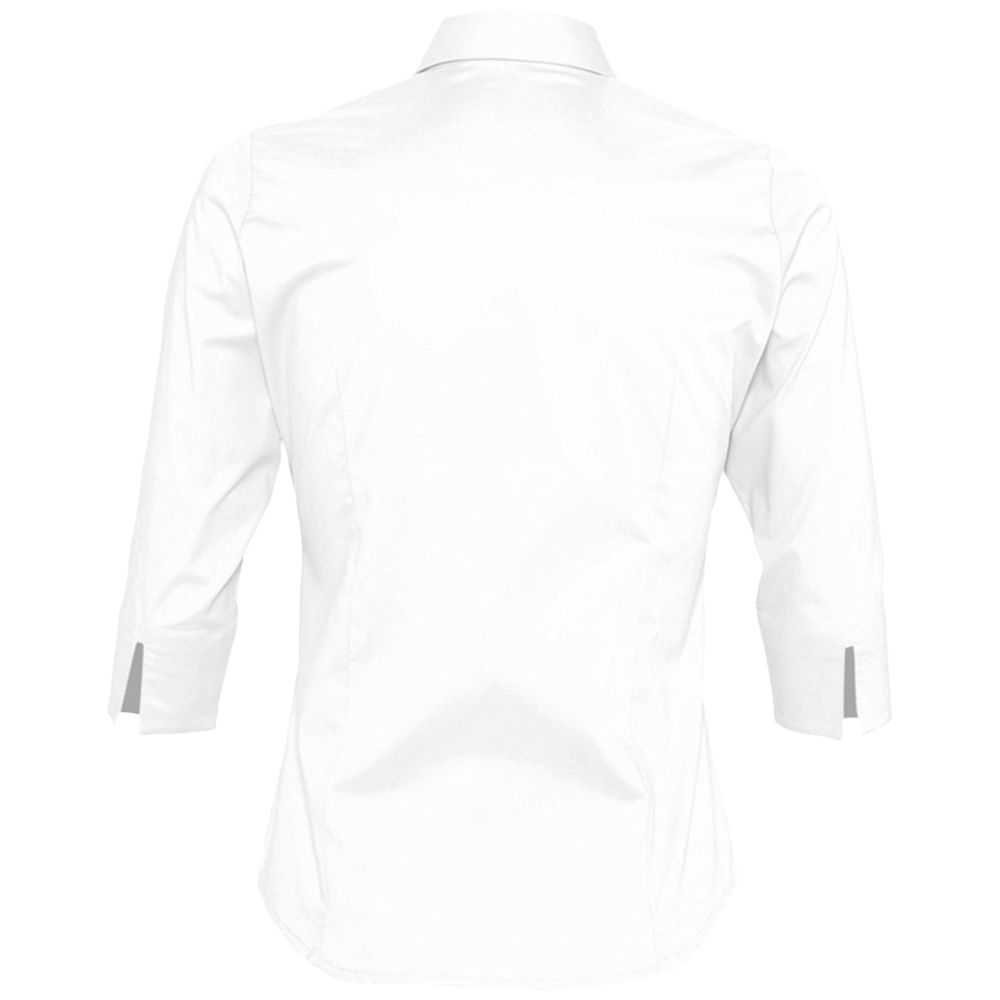 Рубашка женская с рукавом 3/4 Effect 140, белая / Миниатюра WWW (1000)