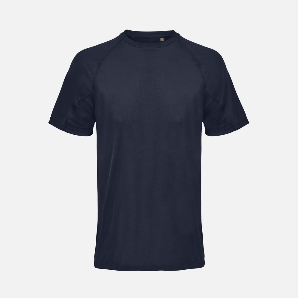 Футболка спортивная унисекс Vortex, темно-синяя / Миниатюра WWW (1000)