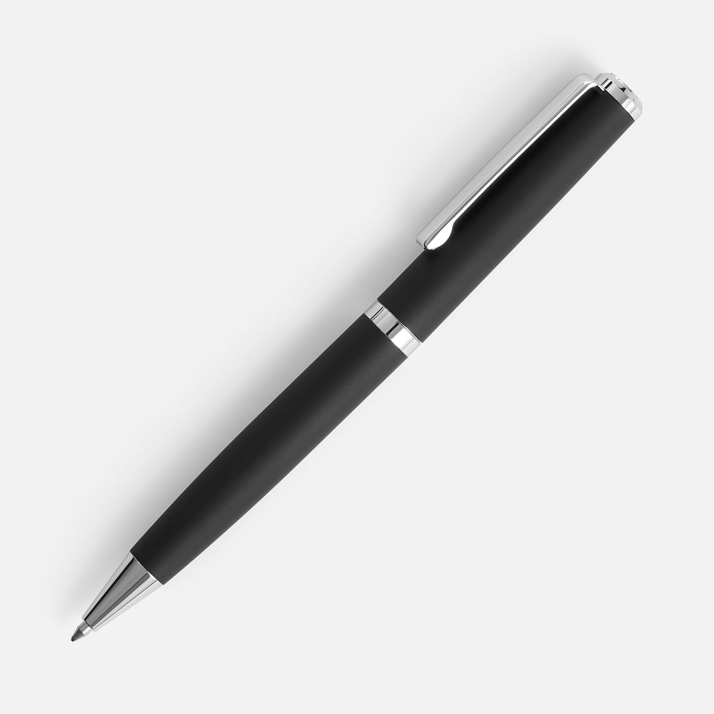 Ручка шариковая Inkish Chrome, черная / Миниатюра WWW (1000)